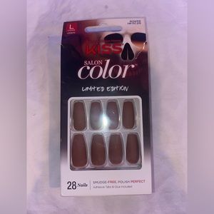 Kiss halloween press on nails